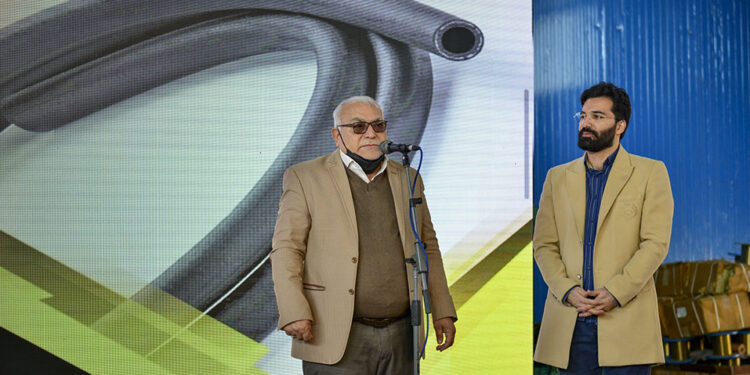 سالانه 3 هزار تن شیلنگ فشار قوی در کارخانه رهام لاستیک تولید میشود