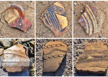 تهدید یک محوطه باستانی در قم